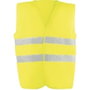 Juba Chaleco de alta visibilidad amarillo fluorescente talla XL