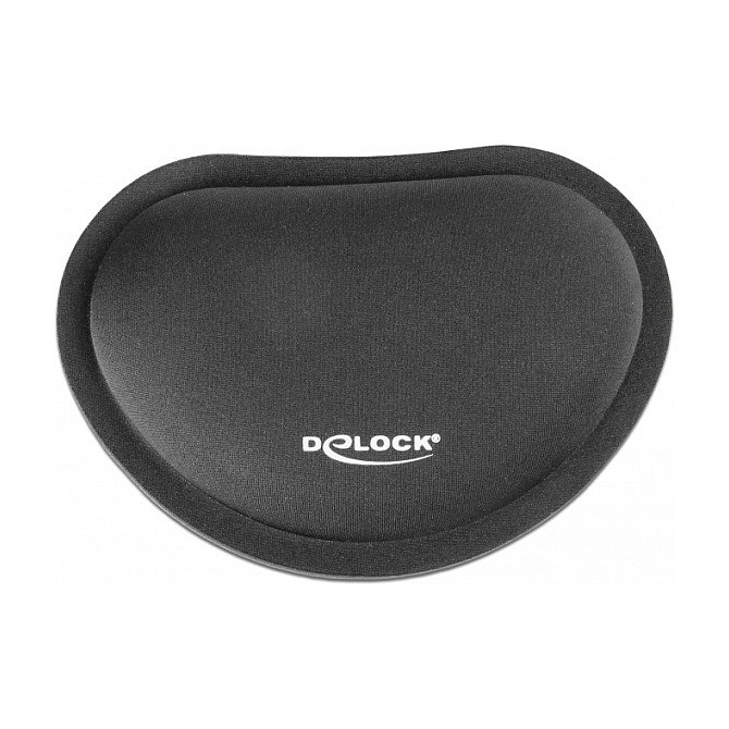 DeLOCK 12602 Reposamuñecas para ratón Negro