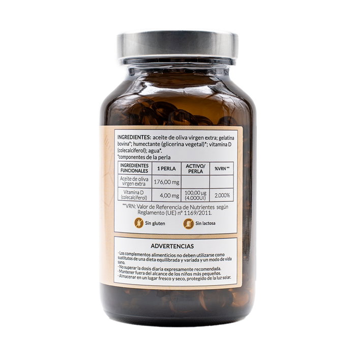 Kiroot Vitamina D3 360 perlas