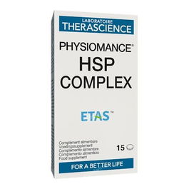 THERASCIENCE HSP Complex 15Comp. HMB Beta-Hidroxi-Beta-Metilbutirato Complemento para Estrés Celular y Músculo 130 caracteres