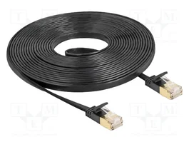 DeLOCK Cable de Red Cat.7 U/FTP Plano 5m Negro