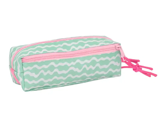 Safta Portatodo Triple Pequeño Stitch Ice Cream con Goma Elástica