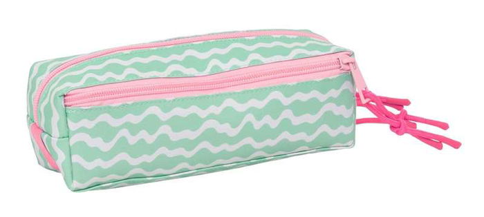 Safta Portatodo Triple Pequeño Stitch "Ice Cream" con Goma Elástica 20cm 22x8,5x6 cm