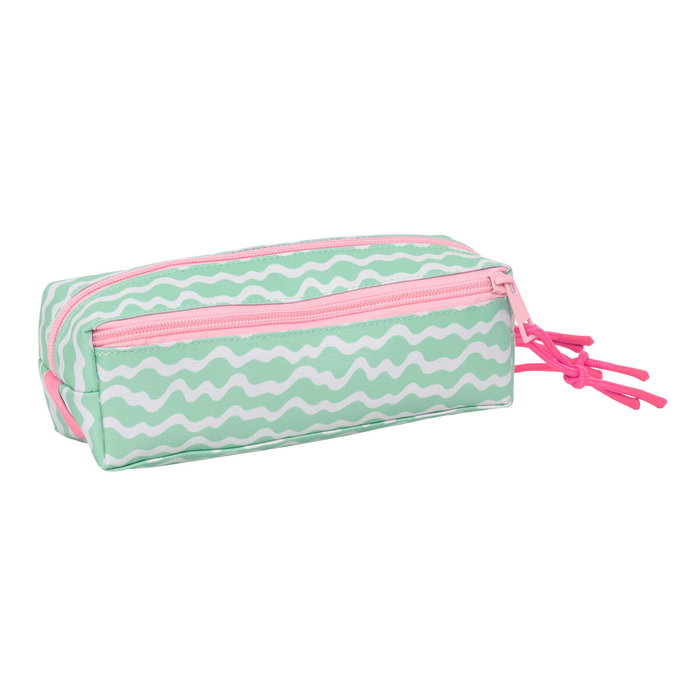 Safta Portatodo Triple Pequeño Stitch Ice Cream con Goma Elástica