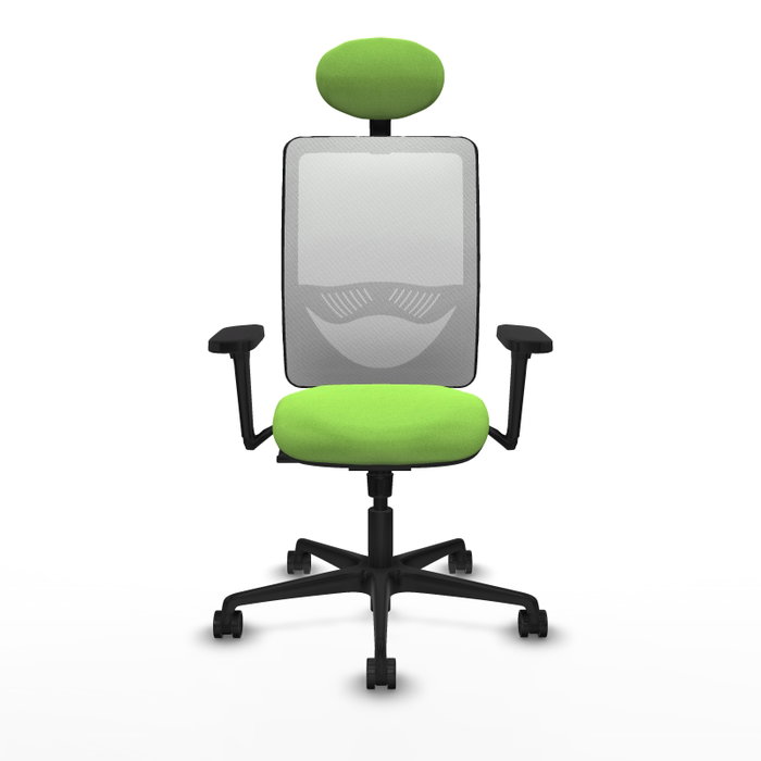 PIQUERAS Y CRESPO Silla de oficina Zulema con mecanismo Sincro, Pistacho y Blanco PIQUERAS Y CRESPO Silla de oficina Zulema con mecanismo Sincro, Pistacho y Blanco