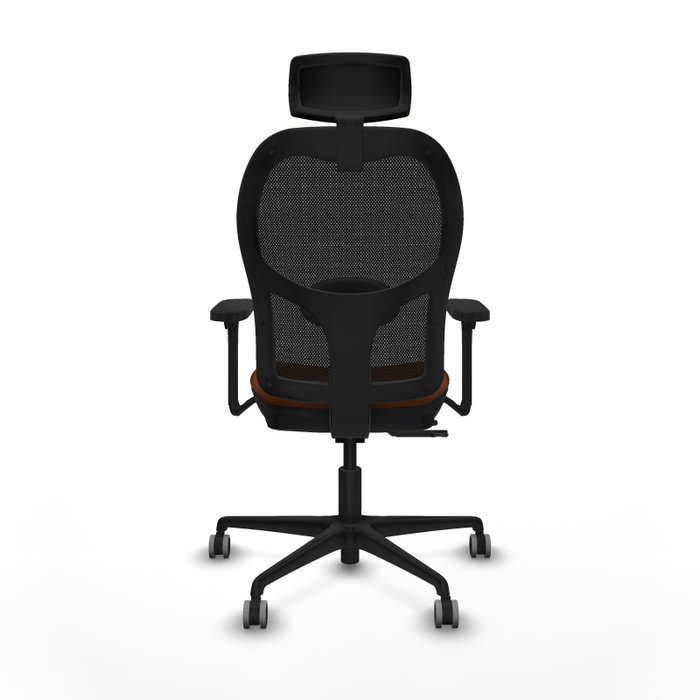 PIQUERAS Y CRESPO Silla Jorquera Sincro/Traslack Marrón y Negro