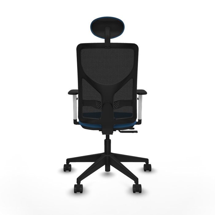 PIQUERAS Y CRESPO Silla de oficina Motilla con mecanismo Sincro/Traslack, Azul claro y Negro PIQUERAS Y CRESPO Silla de oficina Motilla con mecanismo Sincro/Traslack, Azul claro y Negro