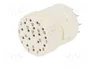 HARTING Conector M23 hembra de 17 pines para soldar, industrial