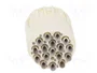 HARTING Conector M23 hembra de 17 pines para soldar, industrial