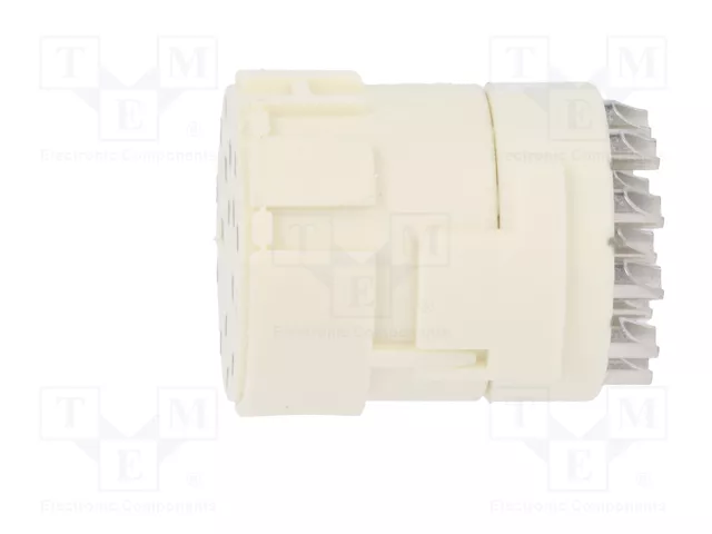 HARTING Conector M23 hembra de 17 pines para soldar, industrial HARTING Conector M23 hembra de 17 pines para soldar, industrial
