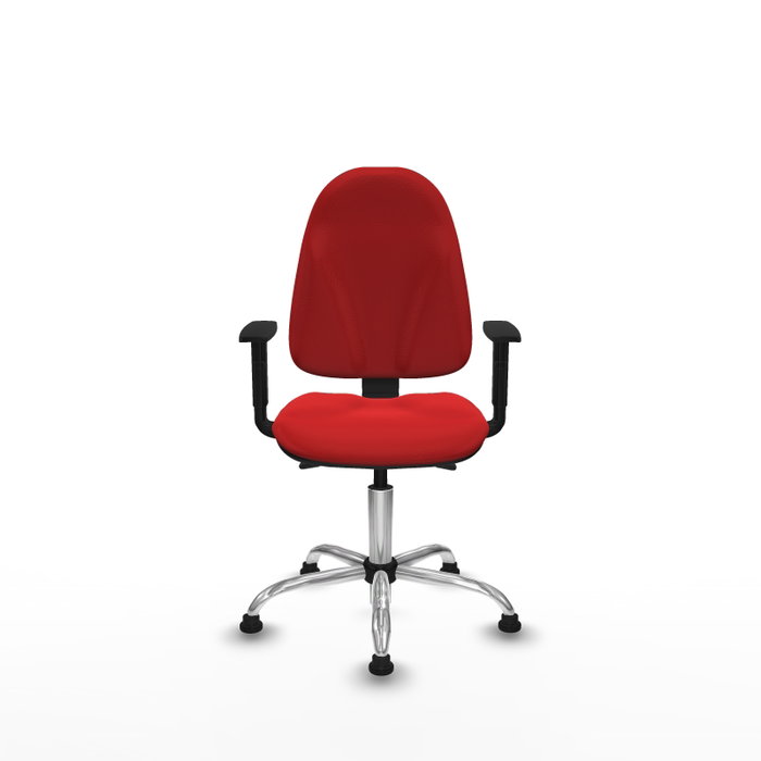 PIQUERAS Y CRESPO Silla de oficina Algarra Rojo con mecanismo Asincro PIQUERAS Y CRESPO Silla de oficina Algarra Rojo con mecanismo Asincro