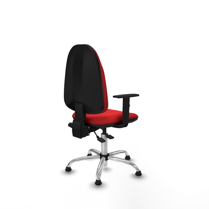 PIQUERAS Y CRESPO Silla de oficina Algarra Rojo con mecanismo Asincro PIQUERAS Y CRESPO Silla de oficina Algarra Rojo con mecanismo Asincro