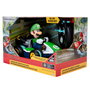 JAKKS PACIFIC Coche Mini RC Racer Luigi Mario Kart Nintendo Radio Control 20cm