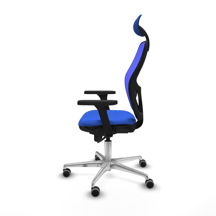 PIQUERAS Y CRESPO Silla de oficina Jorquera Azul con mecanismo Sincro PIQUERAS Y CRESPO Silla de oficina Jorquera Azul con mecanismo Sincro