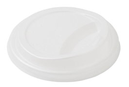 Duni Tapa Transparente de Un Solo Uso, CPLA, 8.2 cm Diámetro x 1.9 cm Alto, Paquete de 800 Unidades