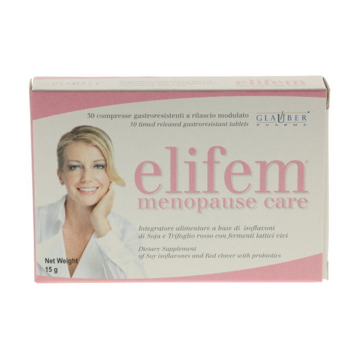 GLAUBER PHARMA Elifem 30 comprimidos GLAUBER PHARMA Elifem 30 comprimidos