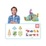 Cefa Picasso Tiles Bloques Magnéticos Dinosaurios 26 Piezas
