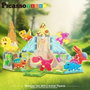 Cefa Picasso Tiles Bloques Magnéticos Dinosaurios 26 Piezas