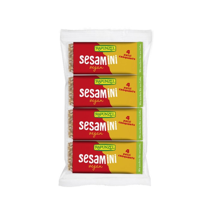 RAPUNZEL Barritas de Sesamin BIO 20 uds.