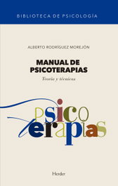 HERDER, MANUAL DE PSICOTERAPIAS - BIBLIOTECA DE PSICOLOGIA
