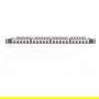 Patchpanel digitus 0,5u 19" 24 puertos color negro