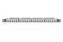 Digitus DN-91422 Panel de Parcheo 0.5U Rack 19", 24 Puertos Keystone, Color Negro, para Cable Cat6a