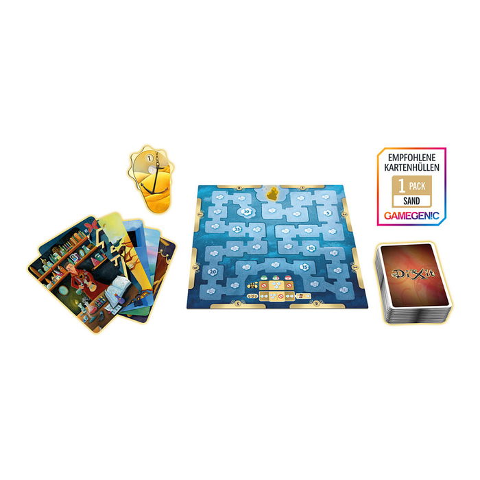 Libellud Dixit (Neuauflage) Spiel des Jahres 2010, Juego de Mesa de Cartas con Ilustraciones