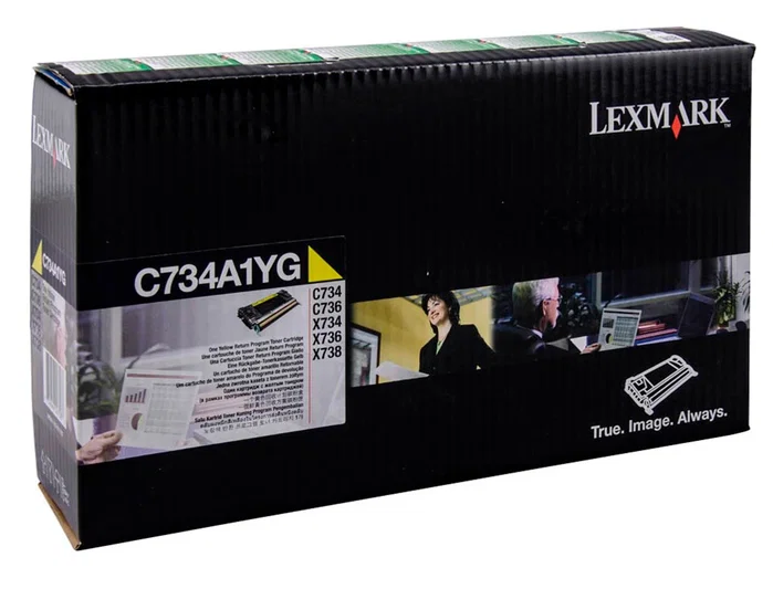 Lexmark C734 Toner Láser Amarillo Original 6000 Páginas - Cartucho de Tóner Lexmark C734 Toner Láser Amarillo Original 6000 Páginas - Cartucho de Tóner