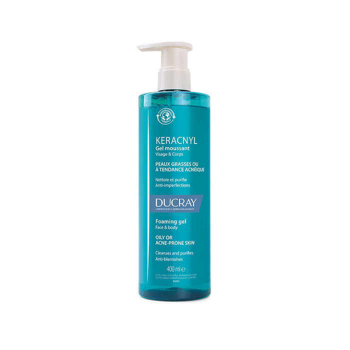 Ducray Keracnyl Gel Limpiador 400 ml