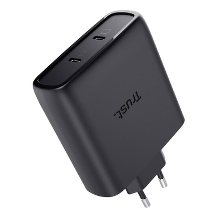 Trust Maxo Cargador GaN 100 W 2xUSB-C Negro Trust Maxo Cargador GaN 100 W 2xUSB-C Negro