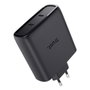 Trust Maxo Cargador GaN 100 W 2xUSB-C Negro