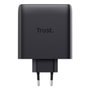 Trust Maxo Cargador GaN 100 W 2xUSB-C Negro