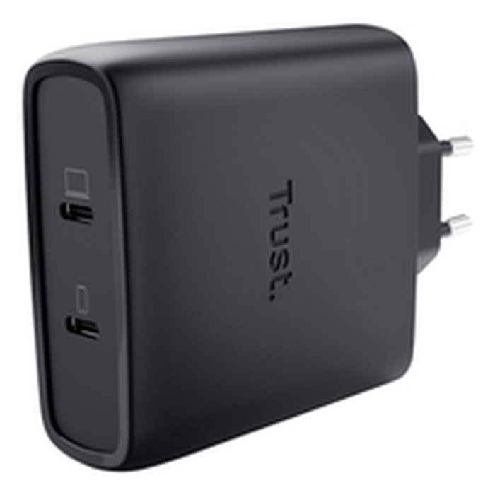 Trust Maxo Cargador GaN 100 W 2xUSB-C Negro Trust Maxo Cargador GaN 100 W 2xUSB-C Negro