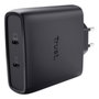 Trust Maxo Cargador GaN 100 W 2xUSB-C Negro