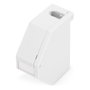 DIGITUS Patch panel Keystone angular blanco para carril DIN en ABS