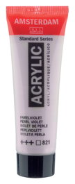 Amsterdam Colores Acrílicos Violeta Perla 821 de 20 ml