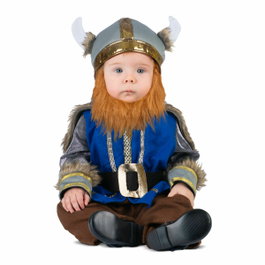My Other Me Disfraz Vikingo Adorable Azul Talla 2-3 años