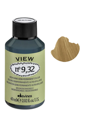 View, Tinte de cabello demi-permanente, 9.32 , 60 ml