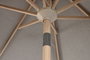 DKD Home Decor Parasol Terraza y Jardin 246 x 246 x 240 cm Acero Algodón