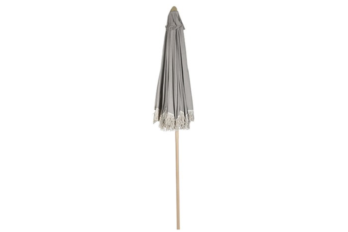 DKD Home Decor Parasol Terraza y Jardin 246 x 246 x 240 cm Acero Algodón