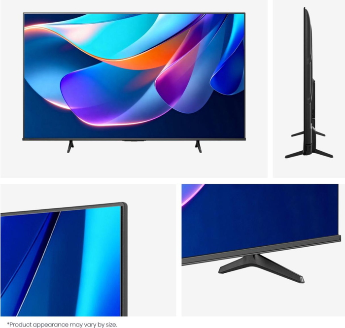 Hisense 55A6S Televisor Smart TV 55 Pulgadas (139.7 cm) QLED 4K Ultra HD 3840 x 2160 Pixeles, HDR10+, 60 Hz, Bluetooth 5.4, WiFi, Negro