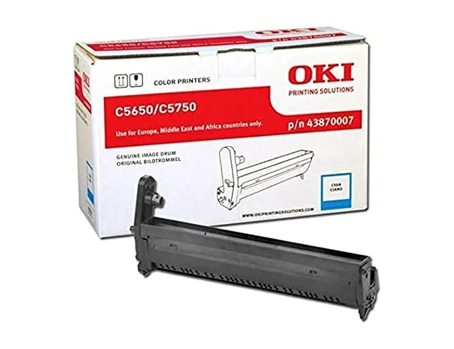 OKI Unidad de tambor Cian 43870007 para C5650/C5750