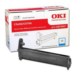 OKI Unidad de tambor Cian 43870007 para C5650/C5750