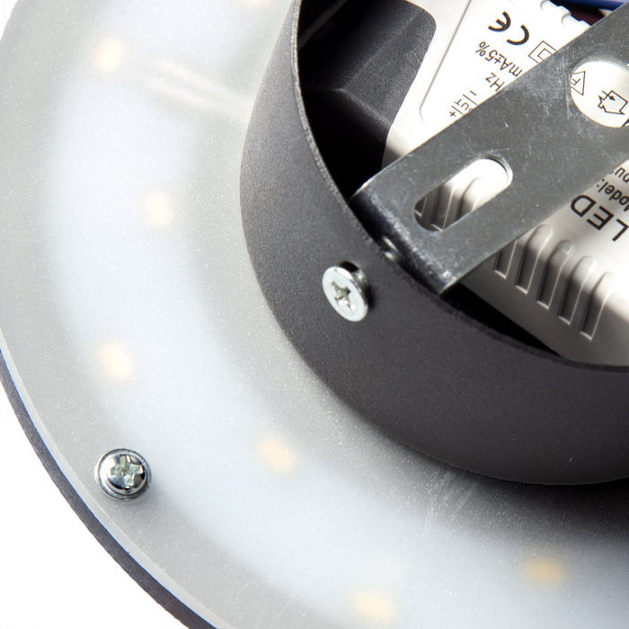HOLO Aplique LED de Pared Luna 8W 612Lm 4200ºK 40.000H [HO-WL-LUNA-8W-BW]