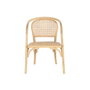 DKD Home Decor Silla Olmo y Ratán Natural