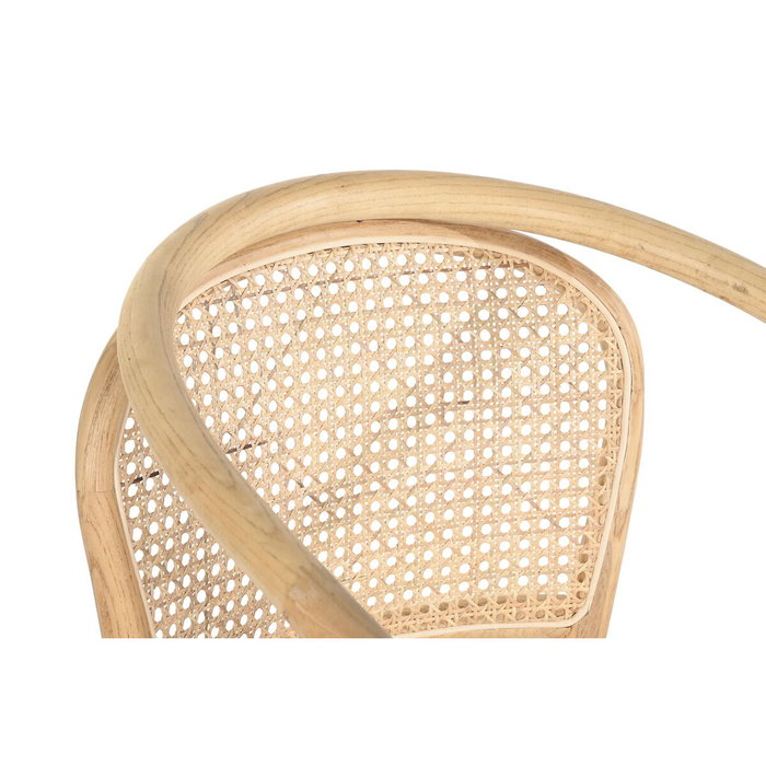 DKD Home Decor Silla Olmo y Ratán Natural