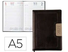 Liderpapel Agenda 2027 Dorios 15x21 cm Día por Página Bilingüe Encuadernada