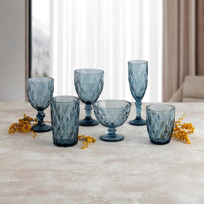 Quid Vaso Alto Maia Azul 40 cL