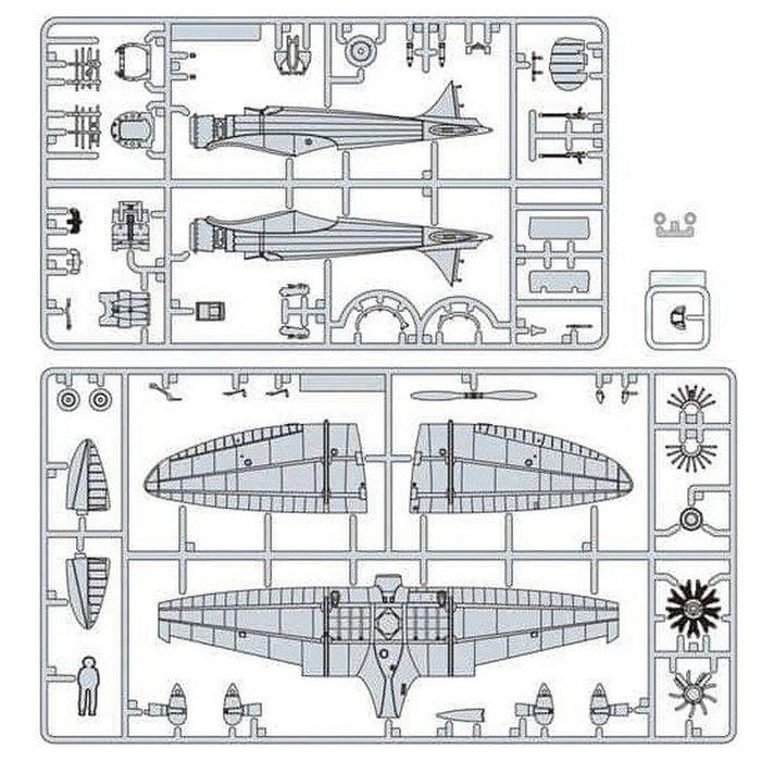 Fine Kit de modelo 1/48 Chasseur Tipo 9 Prototipo