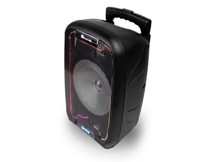 NGS Wild Samba Altavoz Portátil Bluetooth 30W con Micrófono y Luces LED